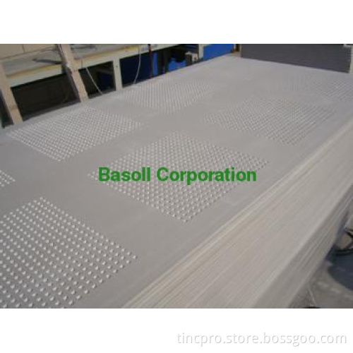 Acoustic wall panel and ceiling